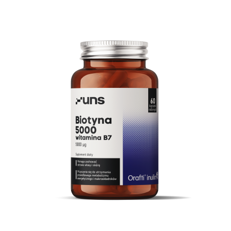 UNS BIOTYNA 5000 60 vege kaps. UNS BIOTYNA 5000 60 vege kaps.
