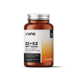 UNS D3 K2 MK7 Z NATTO 60 vege kaps.