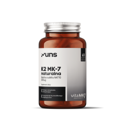 UNS NATURALNA WITAMINA K2 MK7 Z NATTO60 vege kaps.