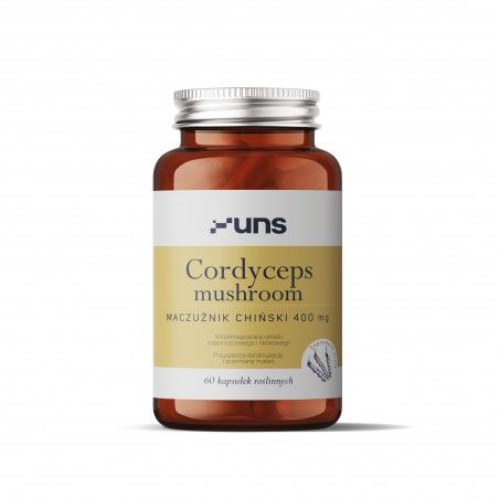 UNS CORDYCEPS MUSHROOM 60 vege kaps. UNS CORDYCEPS MUSHROOM 60 vege kaps.
