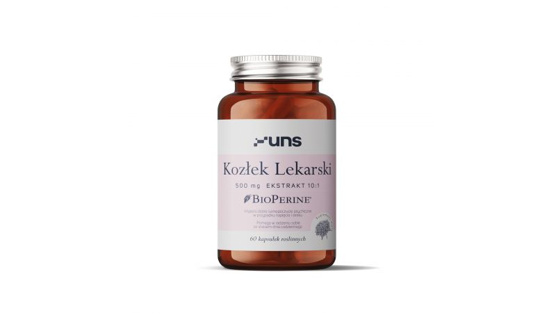UNS KOZŁEK LEKARSKI + BIOPERINE 60 vege kaps.