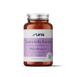 UNS LAWENDA + BIOPERINE 60 vege kaps.