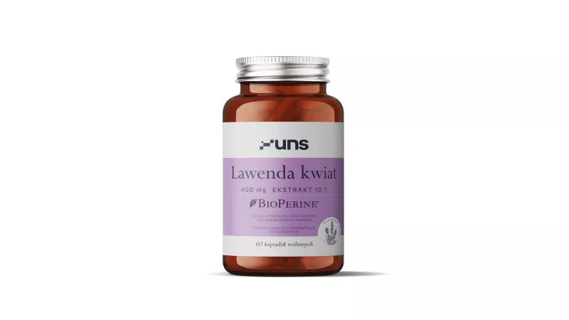 UNS LAWENDA + BIOPERINE 60 vege kaps.