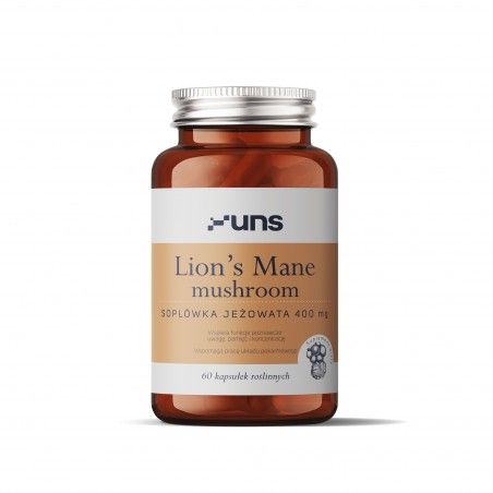 LION'S MANE MUSHROOM 60 vege kaps. LION'S MANE MUSHROOM 60 vege kaps.