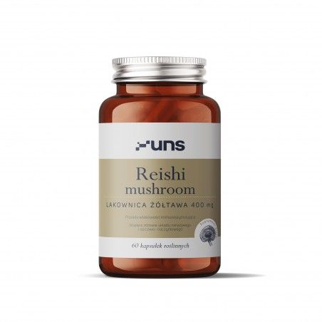 UNS REISHI MUSHROOM 60 vege kaps. UNS REISHI MUSHROOM 60 vege kaps.
