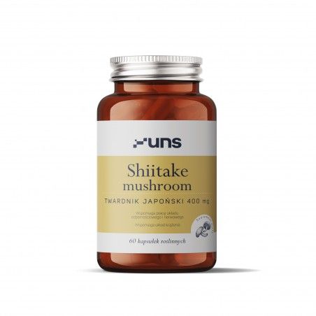 UNS SHIITAKE MUSHROOM 60 vege kaps. UNS SHIITAKE MUSHROOM 60 vege kaps.