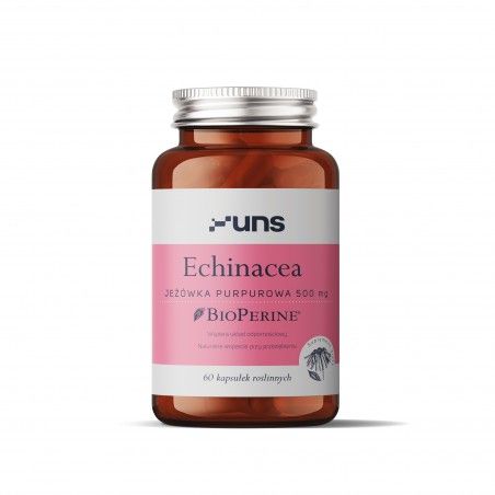 UNS ECHINACEA + BIOPERINE 60 vege kaps. UNS ECHINACEA + BIOPERINE 60 vege kaps.