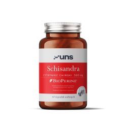 UNS SCHISANDRA + BIOPERINE 60 vege kaps.