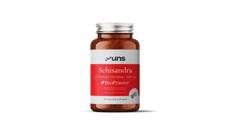 UNS SCHISANDRA + BIOPERINE 60 vege kaps.